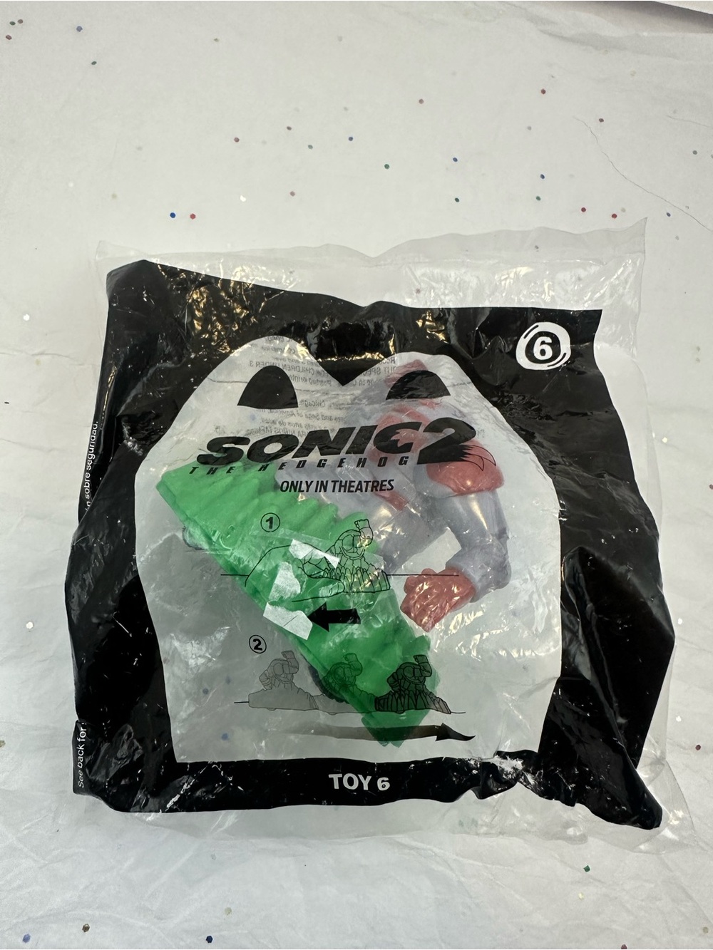 Sonic the Hedgehog 2 Toy 6 - Green Skateboard Accessory